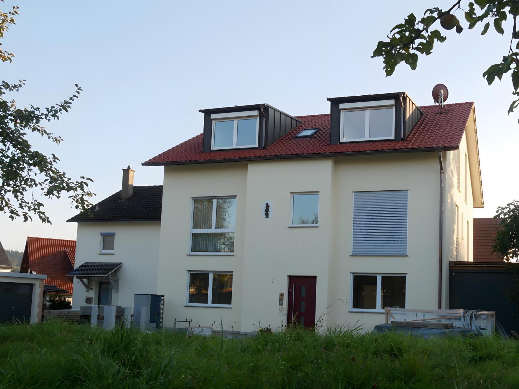 Ferienwohnung Haus Maria Wäschenbeuren Exteriör bild