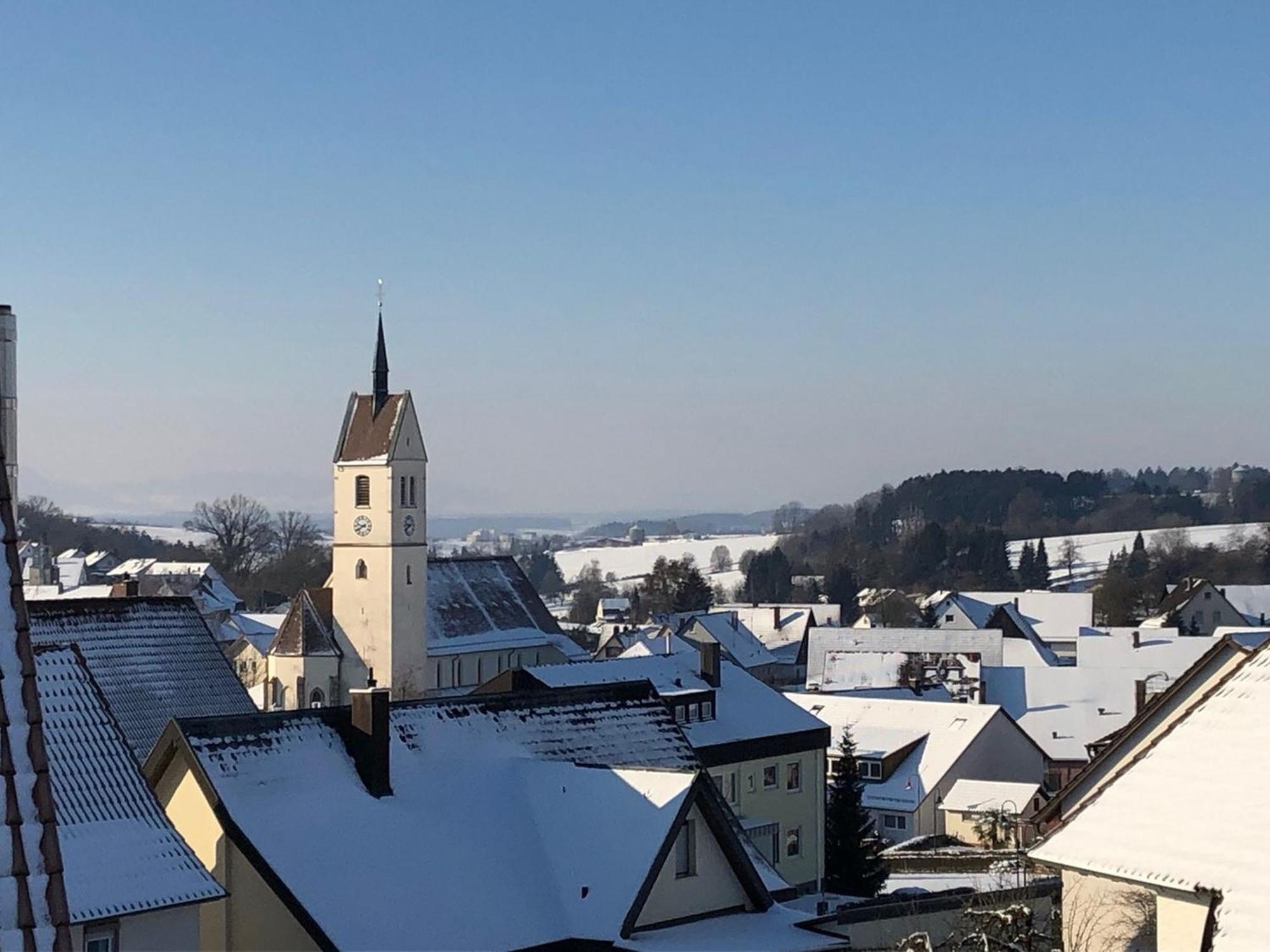 Ferienwohnung Haus Maria Wäschenbeuren Exteriör bild